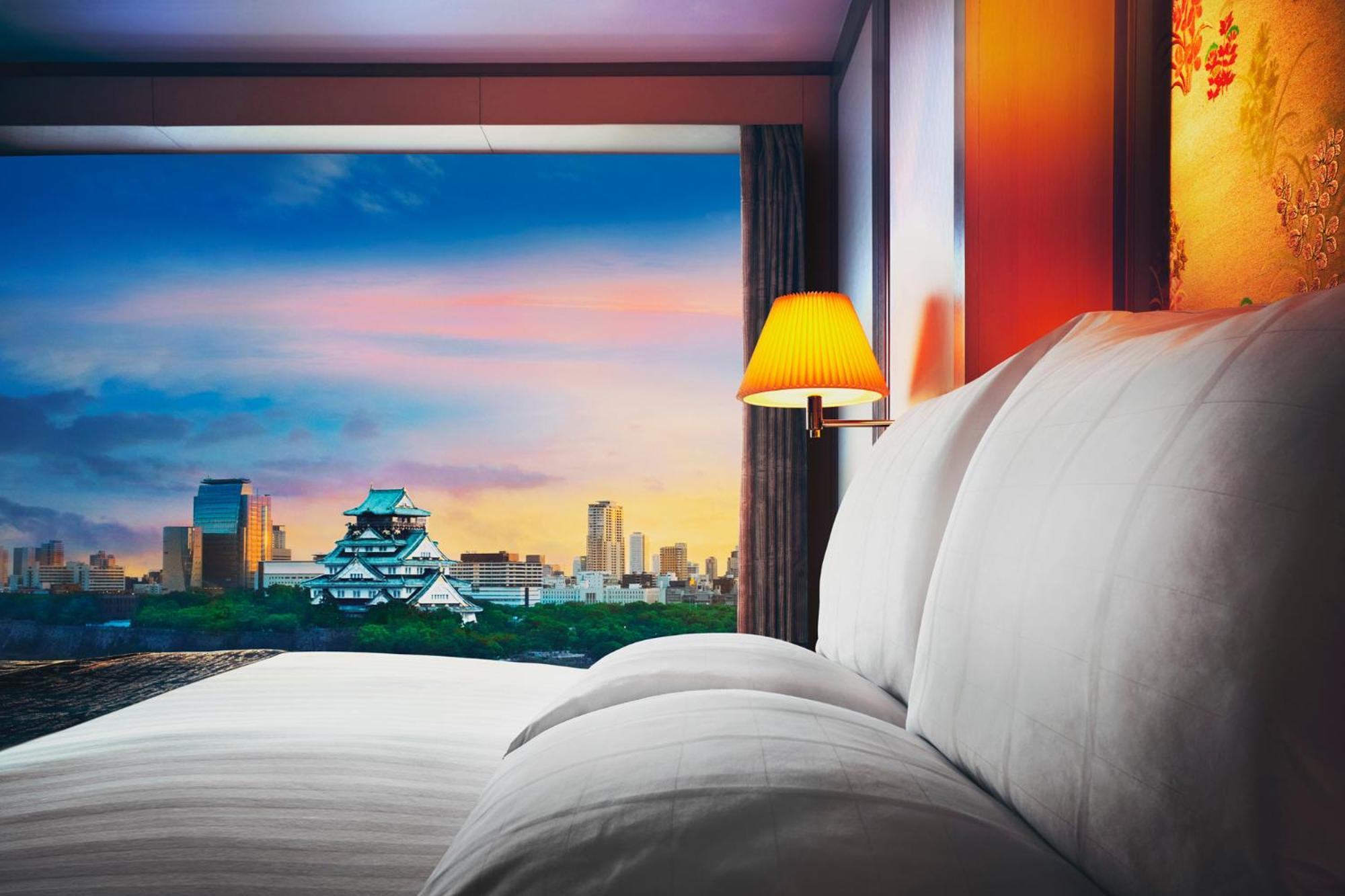 Hotel New Otani Ósaka Exteriér fotografie Guest room